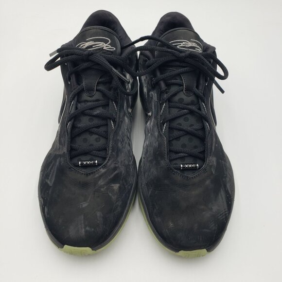 Nike LeBron XXI Tahitian Sneakers 13‎ Mens Dunkman Mid Leather Black - Picture 4 of 16